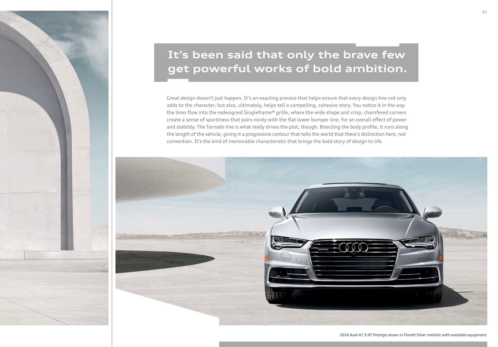 2016 Audi A7 Brochure Page 45